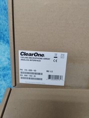 ClearOne Ceiling Microphone Array Analog-X, 1 Array (3 Channels), Bundle, White