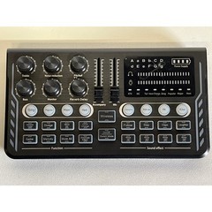 Hayner-Seek Sound Console Model P2 Podcast Equipment Bundle Mic Stand & Cables