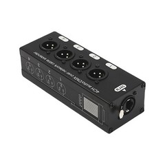2Pcs 4 Channel Audio Network XLR Male Female to Single Ethercon Cable Extender