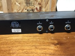 BBE 362 Sonic Maximizer Rack Mount Tested & Working
