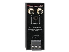 RDL TX-J3 Unbalanced Input Transformer, Mini-Jack or Dual RCA Phono