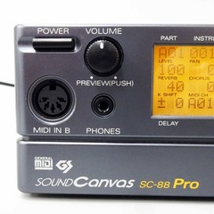 Roland SC-88pro SC88 Pro SOUND Canvas General MIDI sound modules Japan Used