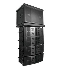 MODE Audio Dual 18″ Sub + 4x Dual 12″ Line Array Speaker System FILA-218S12.2X4