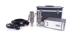 Tonelux JC37 Stereo Matched Pair Tube Condenser Microphone New