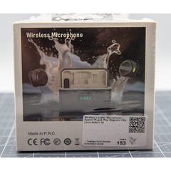 SX21 Wireless Lavalier Microphone Type-C Hi-Fi Audio ANC Noise Reduction New