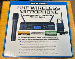 Bogen UDMS800HH Hand Held Wireless Microphone System 470-490MHZ