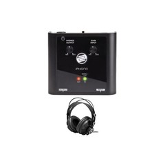 Reloop iPhono 2 Recording USB Interface with Knox Gear Closed-Back Headphones