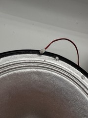 Pair of 8” 3 Ohm 30W Speaker Drivers OEM Tested Working Paper Cone