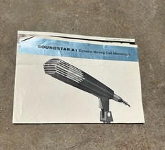 Beyer Dynamic Soundstar X1 Dynamic Moving Coil Microphone
