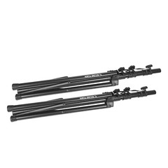 Sound Town 2-Pack 9 ft Adjust DJ Lighting Stand, Holds 6 Cans (STLS-M09-PAIR)