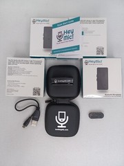 Hey Mic! Bluetooth Microphone: iPhone, Android, PC Mac Audio/Video Record – READ