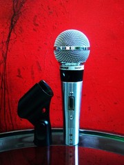 Vintage 1980’s Shure Brothers 565SD Dynamic cardioid microphone w accessories #6