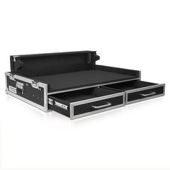 Sound Town ATA Mixer Case for WING 48 with Doghouse & 2 Drawers (STRC-WING48)