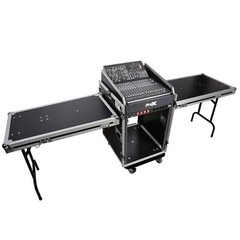 ProX T-16MRSS13ULT Road Case For 13U Top 16U Front 19″ Rackmount+Two Side Tables