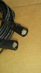 10 ft PRO CAT5E Tactical Shielded w/Neutrik Ethercon RJ45 Digital Audio Cable