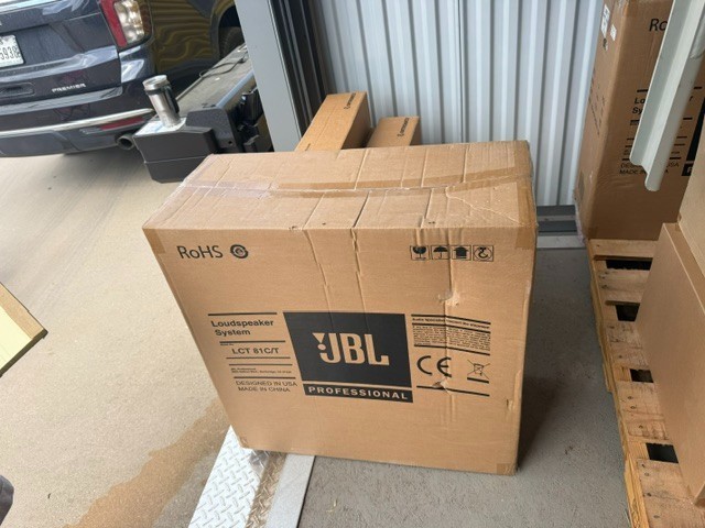JBL Loudspeaker System LCT 81/C/T Model LCT 81/C/T Designed in USA Made in China