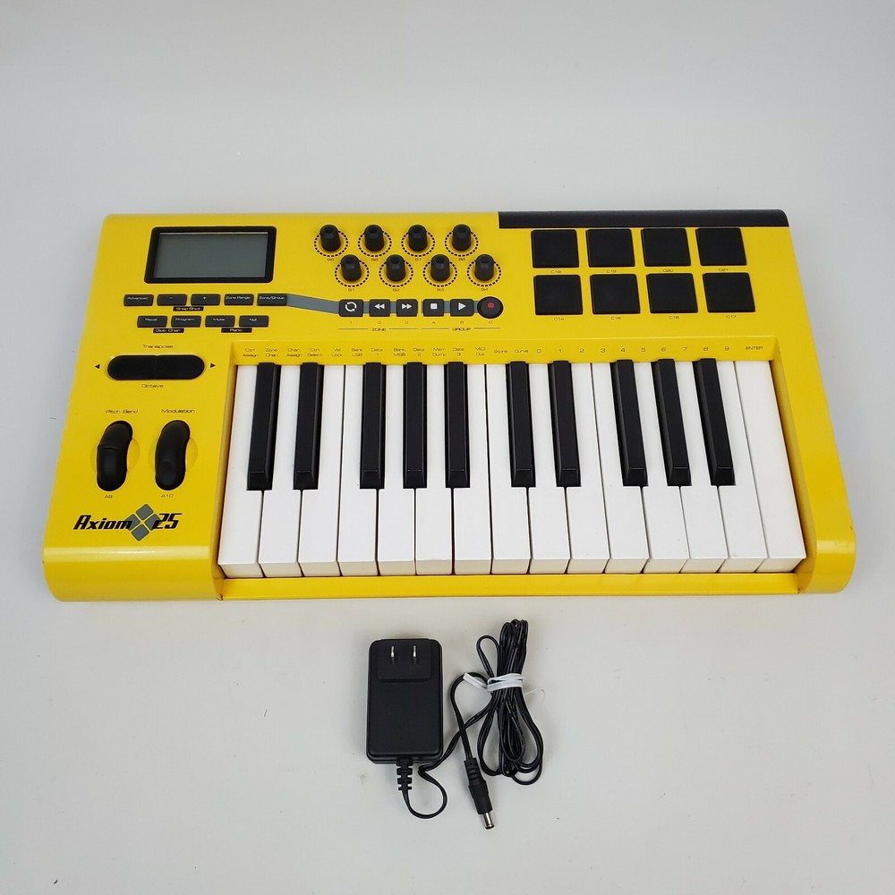 M-Audio Axiom 25 Limited Yellow Special Edition USB MIDI Controller Keyboard