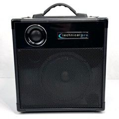 Technical Pro WASP400 Portable Powered PA Speaker Box Mobile Aux USB SD – No Mic