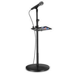 Microphone Stand Tray Clamp On Mic Stand Rack Tray Holder Music Stand for Mus…
