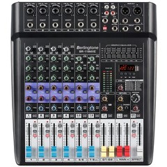 Berlingtone BR-118MX, Professional 8 – Channel Bluetooth Studio Audio Mixer, USB