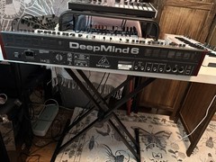 Used Great Condition Behringer DeepMind 6 37-Key 6-Voice Analog Synthesizer