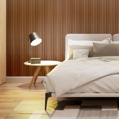 Waterproof Soundproof WPC Wall Panels Easy DIY Installation Durable 8 Panels New
