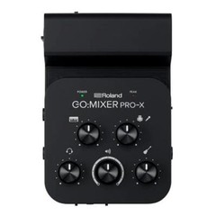 ROLAND GO:MIXER PRO-X Black Audio Mixer for Smartphones Brand New in Box