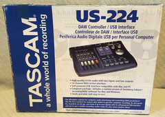 TASCAM US-224 DAW Controller USB Interface 16-Channel MIDI In/Out for MAC or PC
