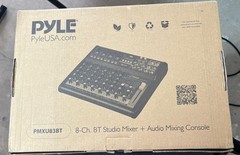 8-Channel Bluetooth Studio Mixer -Pyle PMXU83BT