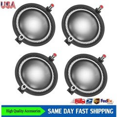 4Pcs 8 Ohms Diaphragm For PRV RPD3220Ti PRV D3220Ti & D3220Ti-ND DE800 Driver