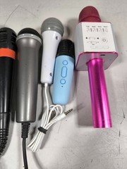LOT OF 10 Various Brands & Models Microphone Used Working