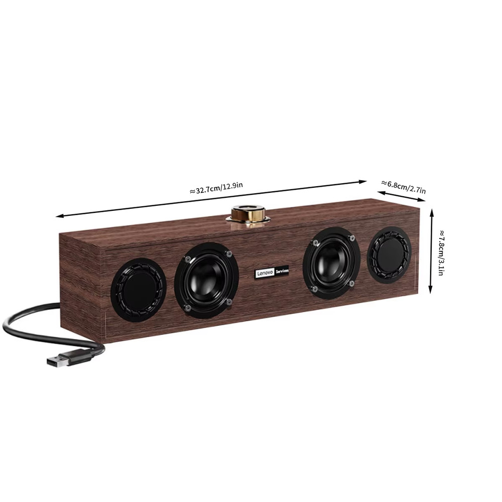 C02 Retro Multimedia Bluetooth Speaker for TV, Computer, and Mobile Devices