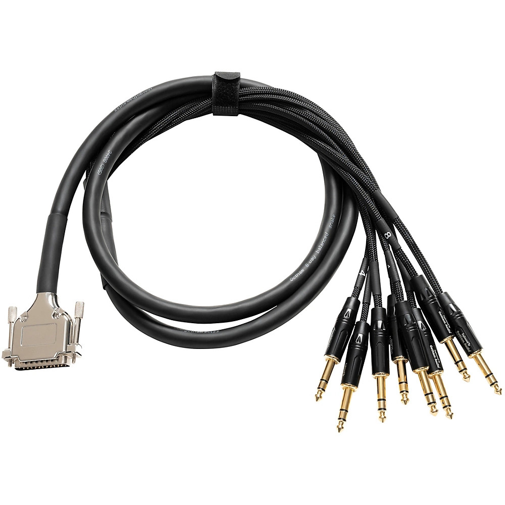 Warm Audio Premier DB25TRSm Snake Cable 20 ft. Black