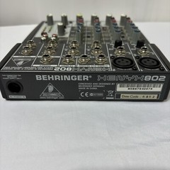 Behringer Xenyx 802 8 Input 2 Bus Mixer No Power Supply
