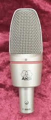 AKG C3000 B Condenser Microphone MIC XLR 3 Pin Good