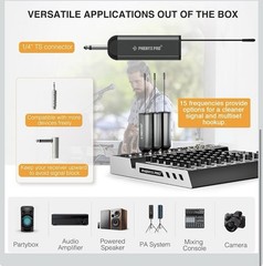 Phenyx Pro Single Digital Wireless Microphone System, w/Mini Receiver, Bodypa…