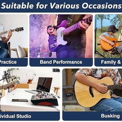 Easy – to – Use 2PCS Wireless Pickup – Good Suitable for Quick Setup Std Setups