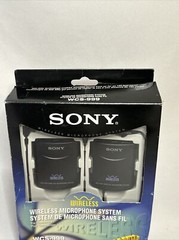 Sony WCS-999 Professional Quality 900MHz Wireless Microphone System NEW Open Box