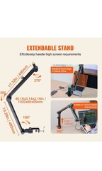 Microphone Boom Arm with Desk Mount 360° Rotatable Adjustable Mic Stand