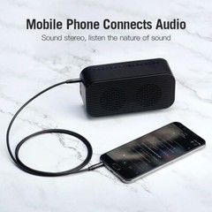 3.5mm to 2.5mm Audio Aux Cable Jack Stereo Cord Headphone Aux Speaker Converter