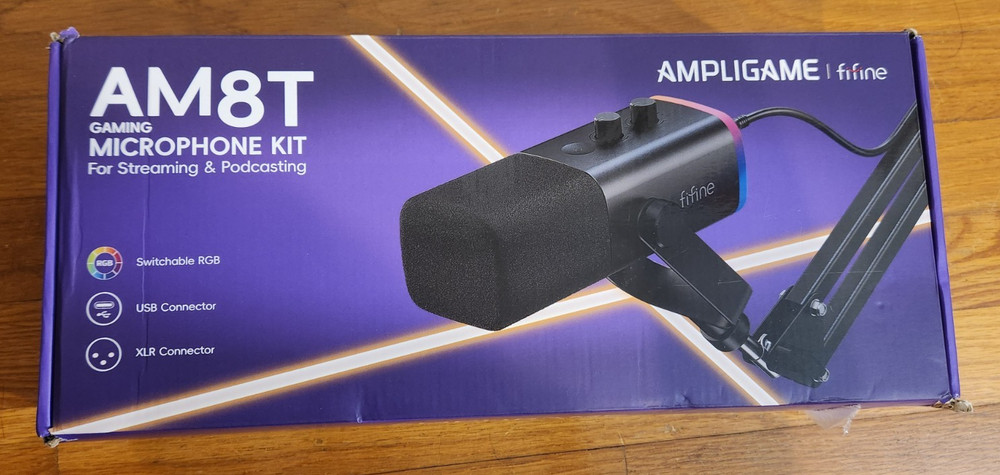 FIFINE AM8T Gaming Microphone Kit USB/XLR for Streaming Podcasting – Tested