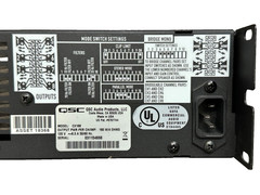 QSC PROFESSIONAL POWER AMPLIFIER CX168 8-CHANNEL (mcj06)