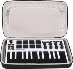 Hard Portable Case with AKAI Professional MPK Mini MK3 / AKAI Professional Fi…