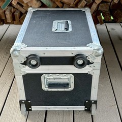 Vintage Bruel & Kjaer Flight Road Case by Georgia Case Co. Padded Wheels USA