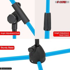 5Core Tripod Mic Stand Adjustable Holder Floor Microphone Boom Arm