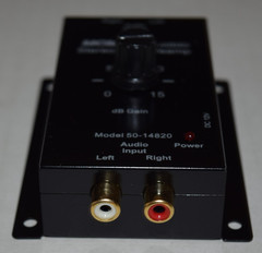 MCM Custom Audio Stereo Line Pre-Amplifier Model 50-14820 Wall Mount Line Level