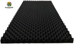 1 Pack Egg Crate Foam Sound Proof Foam Panels for Walls,48“X24“X2“ Inch Acous