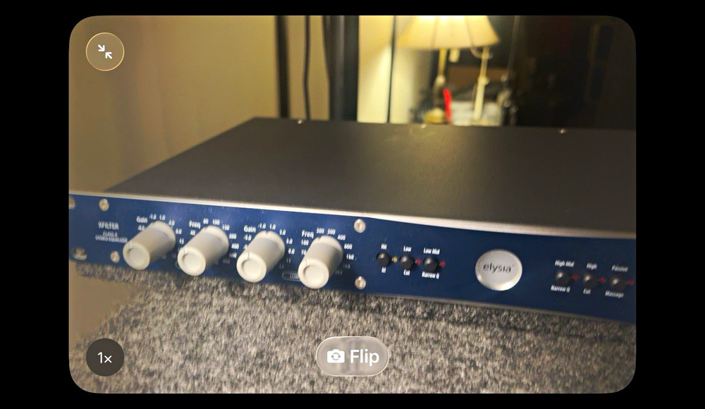 elysia Xfilter rack 4 band parametric EQ