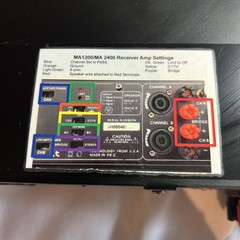 BRG Precision Products MA1200 Professional Power Amplifier WORKS/ HEAVY