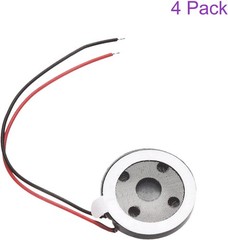 4 Pack 1W 8 Ohm 15mm Diameter Mini DIY Magnetic Speaker Internal Replacement …